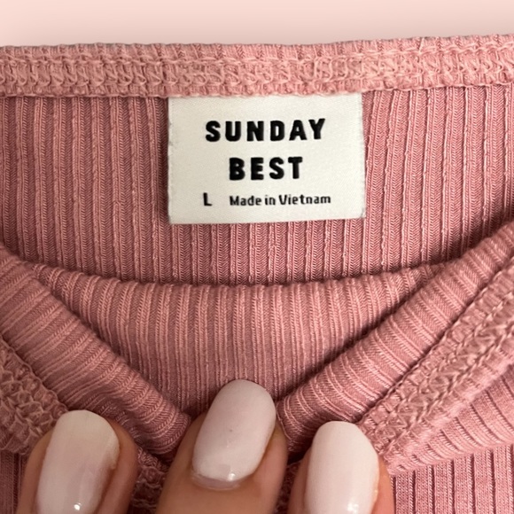 Sunday Best Rose Pink Bodysuit - Picture 2 of 3